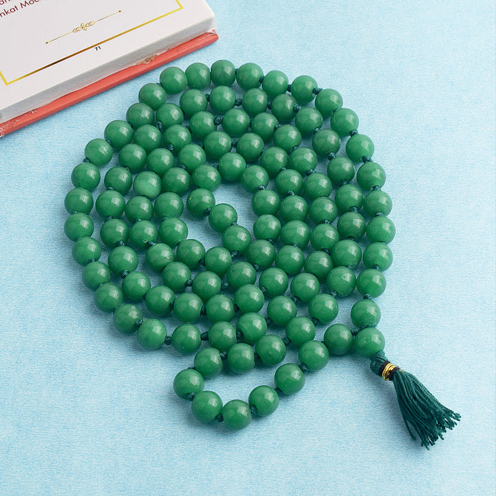 Hakik Jap Mala (Green) β A Healing and Prosperity-Enhancing Spiritual Mala for Emotional Balance and Positive Energy. Indiaβs Premium Hakik Jap Mala Store - www.satvikstore.in