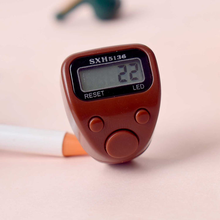 Digital Finger Japa Counter β Ring-style tally counter for mantra chanting and meditation. Indiaβs Largest Pooja Accessories Brand - www.satvikstore.in