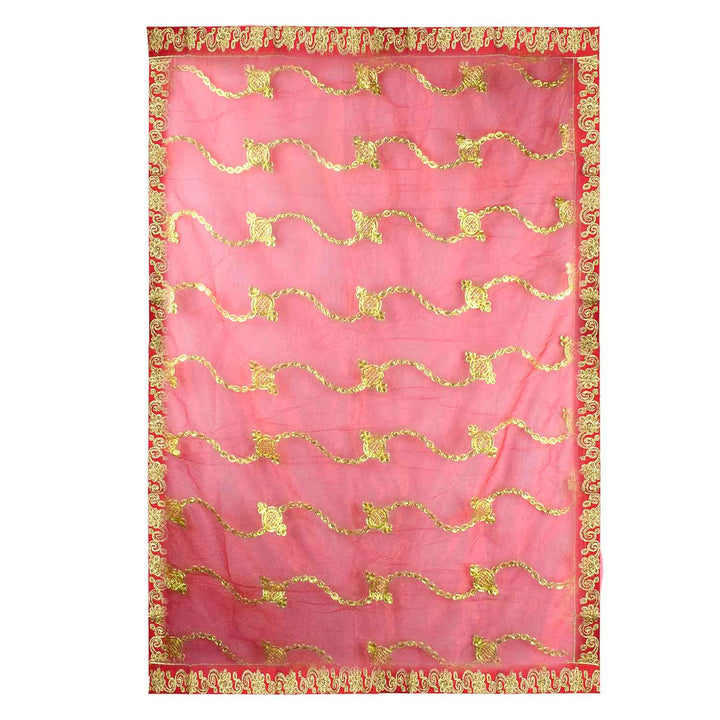 Enhance your puja rituals with this beautiful Mata Ki Chunri, featuring delicate golden embroidery. Measuring 210 cm (83 inches) in length and 100 cm (39 inches) in height, this Chunri is ideal for Navratri, Durga Puja, temple decor, and other religious ceremonies. The intricate design and fine fabric make it a meaningful addition to your devotional offerings.
ποΈ Discover authentic religious accessories at Satvik Store for all your puja and festive needs. πΈπ