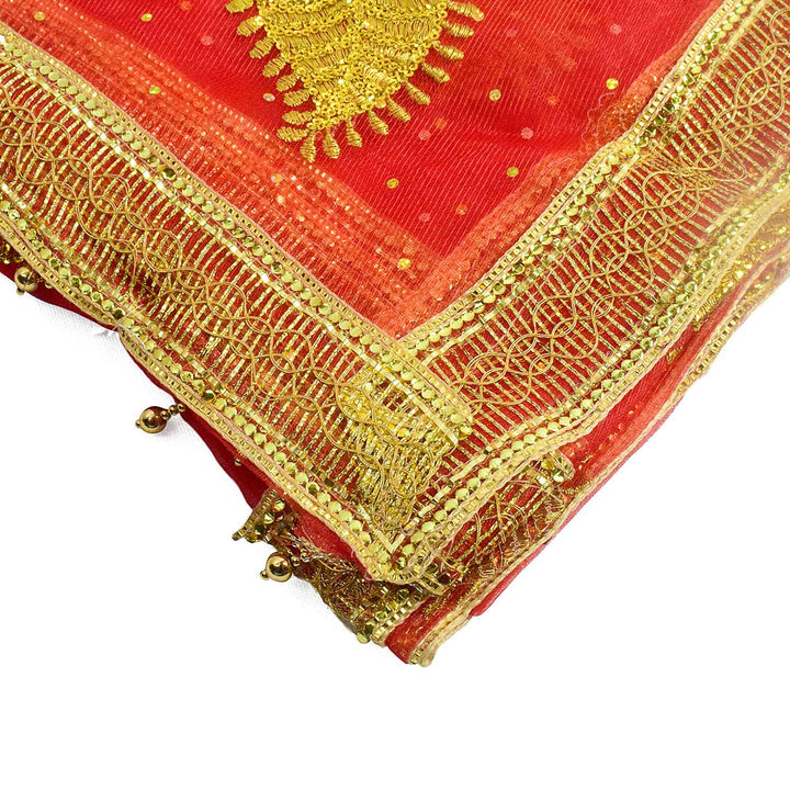 Enhance your puja altar with this exquisite Pink Chunri, adorned with golden motif embroidery for a divine and elegant look. Measuring 194 cm (76 inches) in length and 118 cm (46 inches) in height, this cloth is perfect for Devi puja, religious ceremonies, and festive rituals.
๐๏ธ Shop now at Satvik Store for authentic spiritual and religious products. ๐ธ๐
