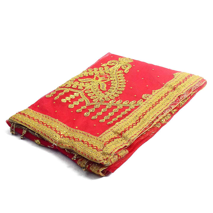 Enhance your puja ceremonies with this exquisite Pink Chunri featuring intricate golden embroidery. Measuring 188 cm (74 inches) in length and 108 cm (43 inches) in height, this elegant cloth is ideal for Devi puja, temple offerings, and altar decorations.
ποΈ Shop now at Satvik Store for authentic spiritual and religious products. πΈπ