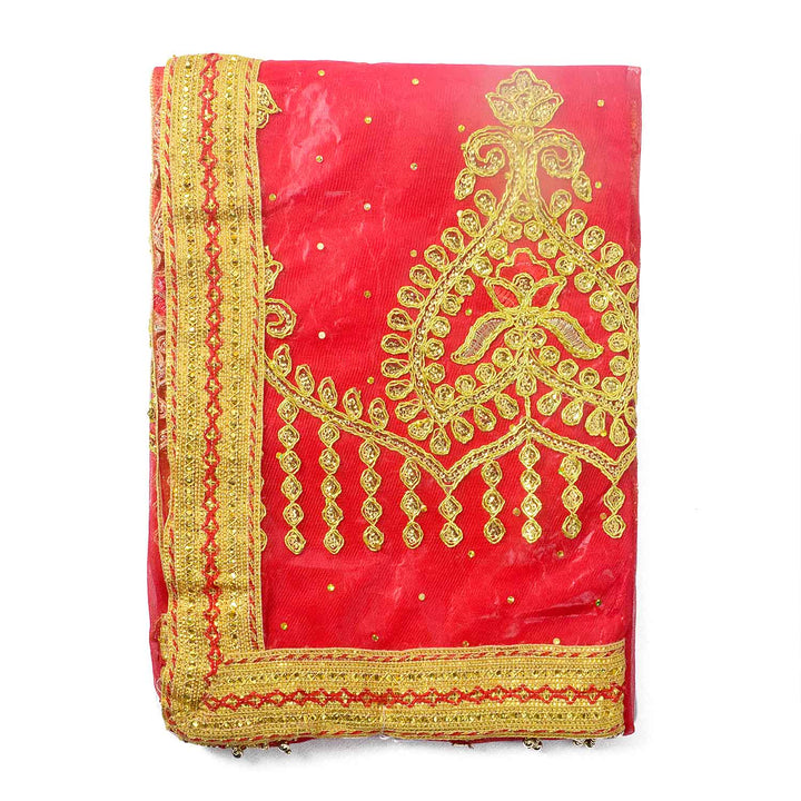 Enhance your puja ceremonies with this exquisite Pink Chunri featuring intricate golden embroidery. Measuring 188 cm (74 inches) in length and 108 cm (43 inches) in height, this elegant cloth is ideal for Devi puja, temple offerings, and altar decorations.
ποΈ Shop now at Satvik Store for authentic spiritual and religious products. πΈπ