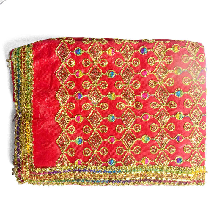 Adorn your puja altar with this beautifully crafted Pink Chunri, featuring golden sequin embellishments for a divine appearance. Measuring 190 cm (75 inches) in length and 103 cm (40 inches) in height, this traditional cloth is perfect for Devi puja, temple offerings, and festive rituals.
๐๏ธ Shop now at Satvik Store for authentic spiritual and religious products. ๐ธ๐