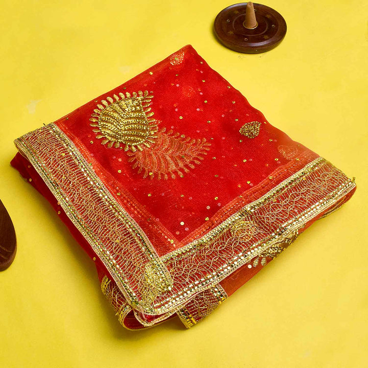 Enhance your puja altar with this exquisite Pink Chunri, adorned with golden motif embroidery for a divine and elegant look. Measuring 194 cm (76 inches) in length and 118 cm (46 inches) in height, this cloth is perfect for Devi puja, religious ceremonies, and festive rituals.
๐๏ธ Shop now at Satvik Store for authentic spiritual and religious products. ๐ธ๐