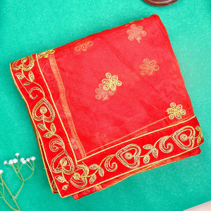 Elegant Mata Ki Chunri with Golden Floral Motifs β Perfect for Devi Puja and Festive Decor
Enhance your spiritual rituals with this beautiful Mata Ki Chunri, adorned with intricate golden floral motifs. Measuring 214 cm (84 inches) in length and 103 cm (40.5 inches) in height, this Chunri is made from premium-quality fabric with rich gold detailing. Ideal for Navratri, Durga Puja, temple offerings, and festive decor, it adds a divine touch to your prayers and celebrations.
Shop authentic Mata Ki Chnni