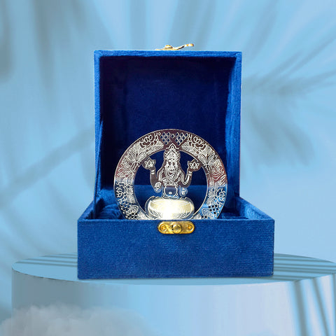 Divine Silver Lakshmi Tea Light Candle Holder β Elegant Metal Diya for Home, Pooja Room and Festive Decoration. Indiaβs Largest Brass Idols Brand - www.satvikstore.in