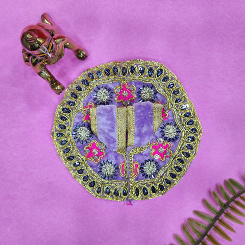 Elegant Traditional Laddu Gopal Dress No.1 for Kanha Ji with vibrant detailing β Indiaβs Largest Pooja Accessories Brand β www.satvikstore.in