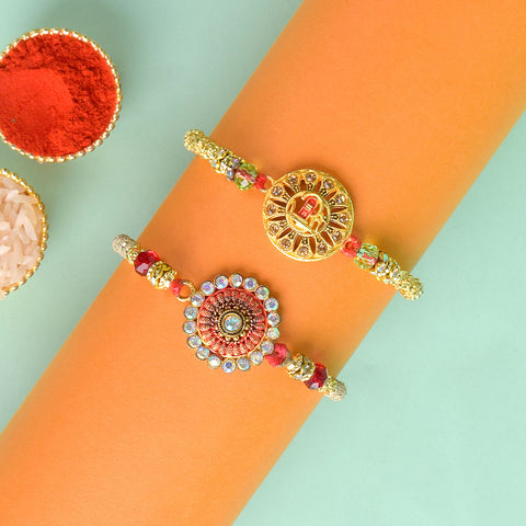 Set of 2 Traditional Rakhis for Brothers with Roli Chawal and Ram Sita Stickers β Raksha Bandhan Gift Pack. Indiaβs Largest Pooja Accessories Brand - www.satvikstore.in