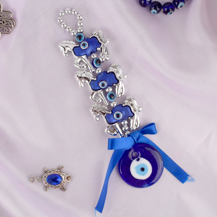 Feng Shui Vastu 3 Horse Evil Eye Door Hanging β protects against negative energy, brings luck and prosperity. Indiaβs Largest Pooja Accessories Brand β www.satvikstore.in