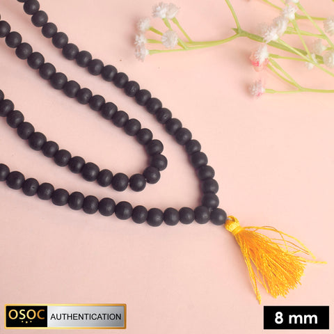 Govt. Certified 100% Original Karungali Mala with 108+1 Sacred Ebony Wood Beads. Indiaβs Largest Pooja Accessories Brand - www.satvikstore.in