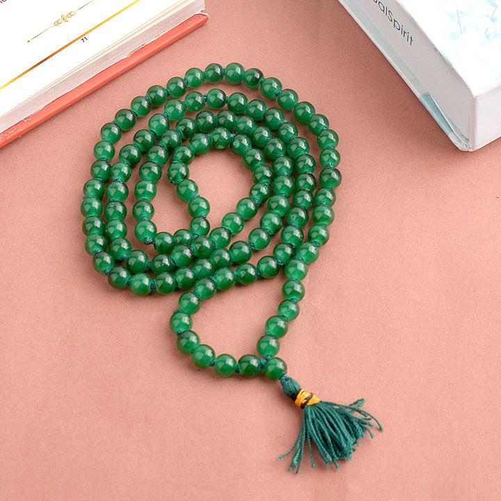 Hakik Jap Mala (Green) β A Healing and Prosperity-Enhancing Spiritual Mala for Emotional Balance and Positive Energy. Indiaβs Premium Hakik Jap Mala Store - www.satvikstore.in