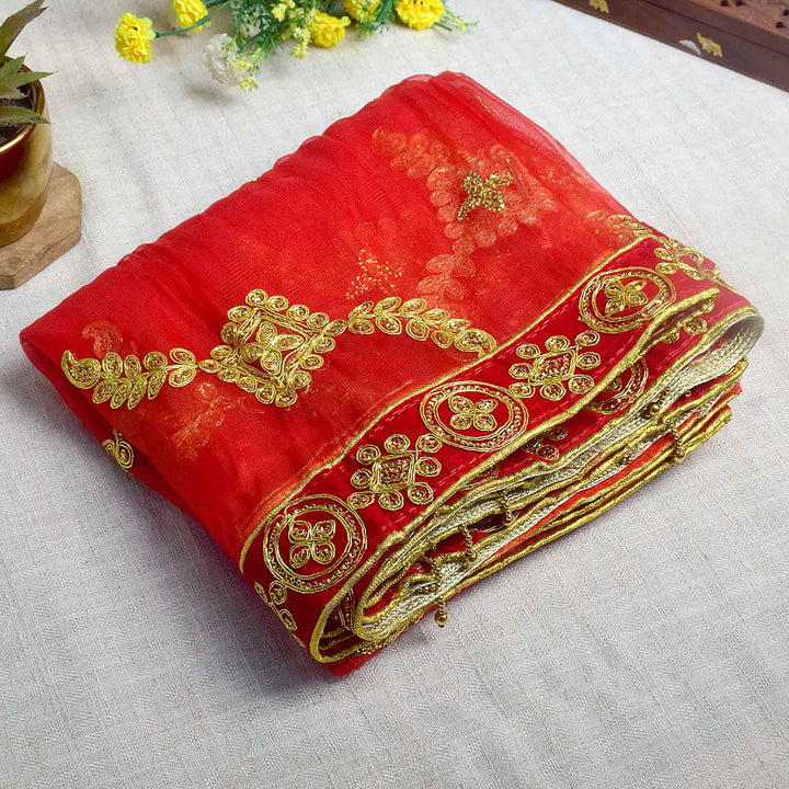 Enhance your spiritual rituals with this beautiful Mata Ki Chunri, designed with intricate golden winged motifs. Measuring 212 cm (83.5 inches) in length and 102 cm (40 inches) in height, this Chunri is crafted from premium-quality fabric with delicate gold detailing. Ideal for Navratri, Durga Puja, temple offerings, and home decor, it adds a divine touch to your prayers and celebrations.
🛍️ Shop authentic Mata Ki Chunris, Devi Chunaris, and more at Satvik Store for all your pooja and festive essentials.