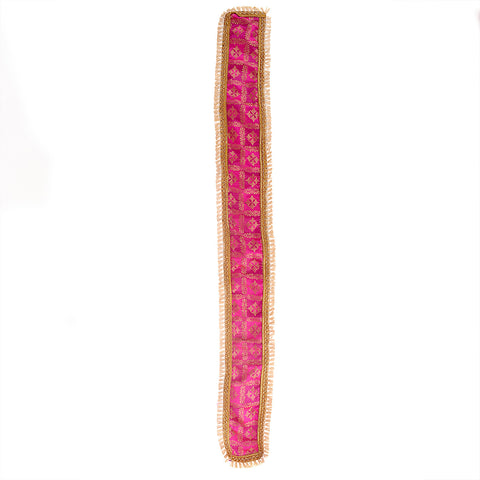 Pink Patka or Angvastra, available in 22 and 32 inch sizes, made from soft traditional fabric, ideal for spiritual rituals, temple visits, or cultural ceremonies. Indiaβs Largest Pooja Accessories Brand β www.satvikstore.in