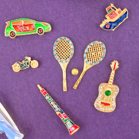 Set of 6 assorted miniature toys for Laddu Gopal, perfect for Krishna idol decoration, Janmashtami celebrations, and traditional pooja arrangements. Indiaβs Largest Pooja Accessories Brand β www.satvikstore.in