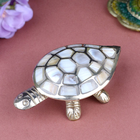 White Stone Plated Turtle β A peaceful and elegant symbol of longevity and good fortune. Indiaβs Largest Pooja Accessories Brand β www.satvikstore.in