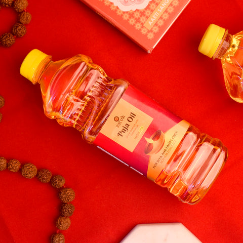 Puja Oil for Sacred Moments: With the goodness of Sesame, this oil is ideal for spiritual rituals, enhancing the purity of pooja and prayers. A perfect blend for lighting diyas and anointing idols β Indiaβs Largest Pooja Accessories Brand β www.satvikstore.in