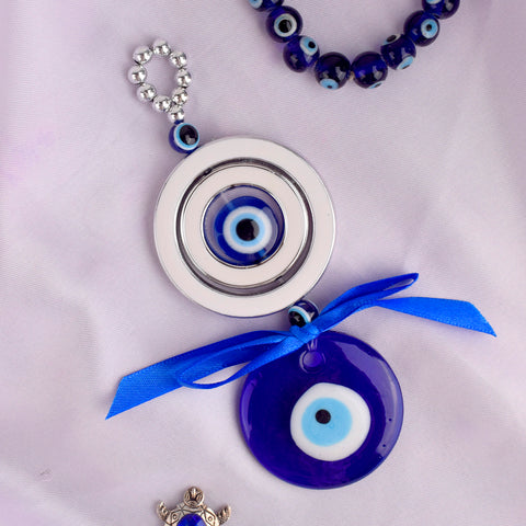 Turkish Evil Eye Charm Hanging β a protective and decorative charm for good fortune and positivity. Indiaβs Largest Pooja Accessories Brand β www.satvikstore.in