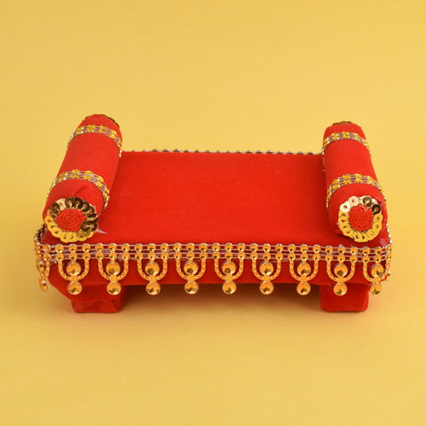 Velvet Raj Singhasan β Royal Velvet Seat for Laddu Gopal β Indiaβs Largest Pooja Accessories Brand β www.satvikstore.in