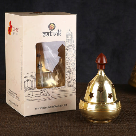 Brass Akhand Diya β Durable traditional diya designed for an unbroken sacred flame during pooja and rituals. Indiaβs Largest Pooja Accessories Brand β www.satvikstore.in