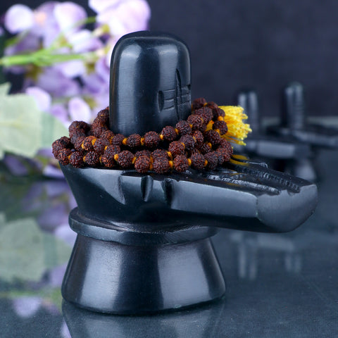 Black Stone Shivling (10cm) for Daily Worship β Indiaβs Largest Pooja Accessories Brand β www.satvikstore.in