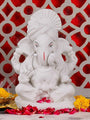 10.5 Inch Sarvadevatman Ganpati With Pagdi | India’s Largest Pooja Accessories Brand – www.satvikstore.in
