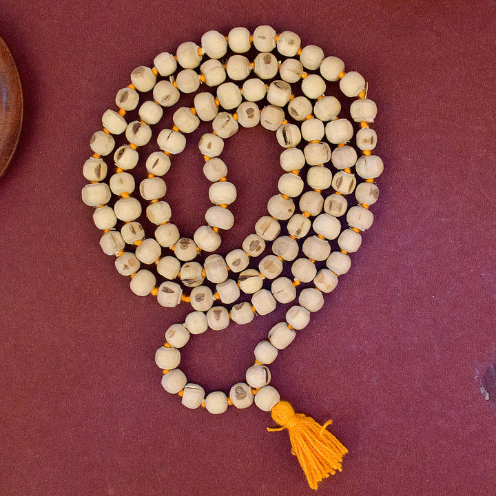 100% Original Tulsi Kanthi Jap Mala – Authentic sacred tulsi beads mala with traditional double-layered design for japa, meditation, and spiritual practices. 
India’s Largest Pooja Accessories Brand - www.satvikstore.in