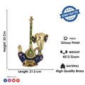 Lord Ganesh, Ganpati, known for Blessing Good Health and Wealth, The Idol Is made from Premium Quality material for long lasting use. Handmade product from the Artisanship of India's Craftsman with Using Modern Style.