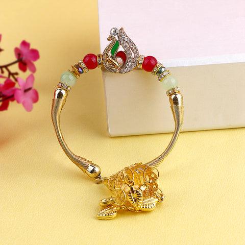 Designer Lumba Rakhi for Bhabhi  India’s Largest Pooja Accessories Brand – www.satvikstore.in
