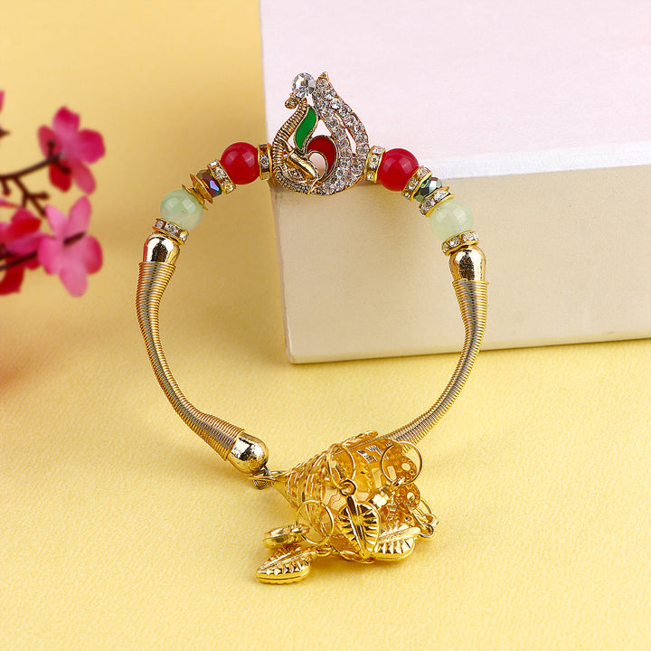 Designer Lumba Rakhi for Bhabhi  India’s Largest Pooja Accessories Brand – www.satvikstore.in
