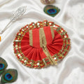 Designer Sequined Round Laddu Gopal Dress | India’s Largest Pooja Accessories Brand – www.satvikstore.in