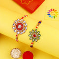 Elegant Kundan Rakhi Pair for Brother India’s Largest Pooja Accessories Brand – www.satvikstore.in
