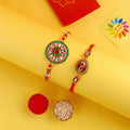 Kundan Rakhi for a Cultural Tie India’s Largest Pooja Accessories Brand – www.satvikstore.in
