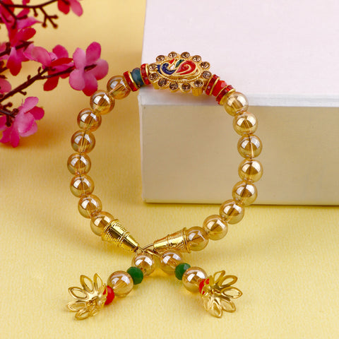 Lumba Rakhi for Bhabhi on Raksha Bandhan India’s Largest Pooja Accessories Brand – www.satvikstore.in

