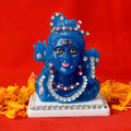 Marble Shiv (NeelKanth) Idol - A beautifully crafted marble statue of Lord Shiva in his Neelkanth form, depicting the sacred moment of consuming the poison during the churning of the ocean. India’s Largest Pooja Accessories Brand – www.satvikstore.in 