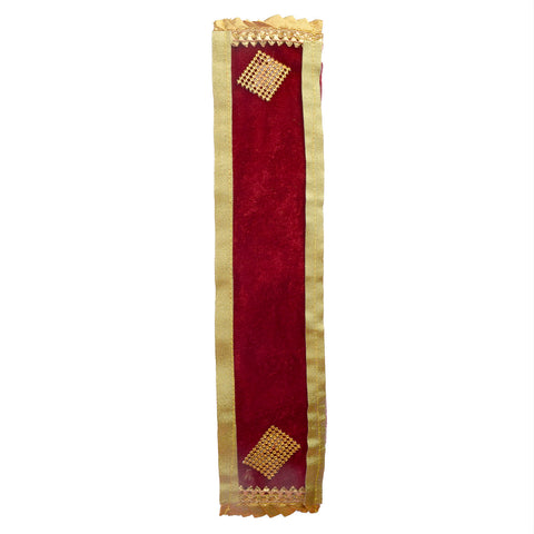 Maroon Patka/Duppata/Angvastra 15/22/32 INCH