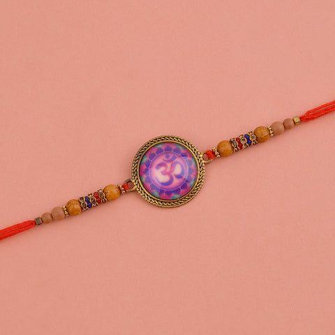 Om Designer Rakhi online | India’s Largest Pooja Accessories Brand – www.satvikstore.in
