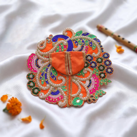  Peacock Embroidery Laddu Gopal Dress | India’s Largest Pooja Accessories Brand – www.satvikstore.in
