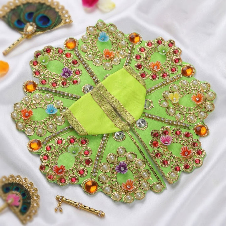 Pearl Work Laddu Gopal Dress | India’s Largest Pooja Accessories Brand – www.satvikstore.in