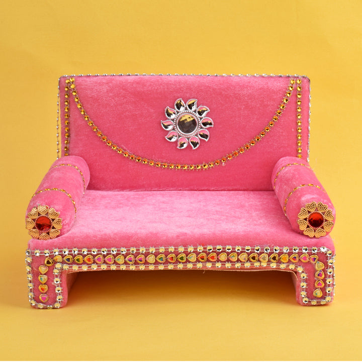 Laddu Gopal's Velvet Singhasan | India’s Largest Pooja Accessories Brand – www.satvikstore.in
