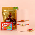 Premium Chocolate Symphony Rakhi with delightful chocolates gift combo. India’s Largest Pooja Accessories Brand – www.satvikstore.in
