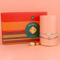 Premium Rakhi with sweets combo set for Raksha Bandhan – India’s Largest Pooja Accessories Brand – www.satvikstore.in
