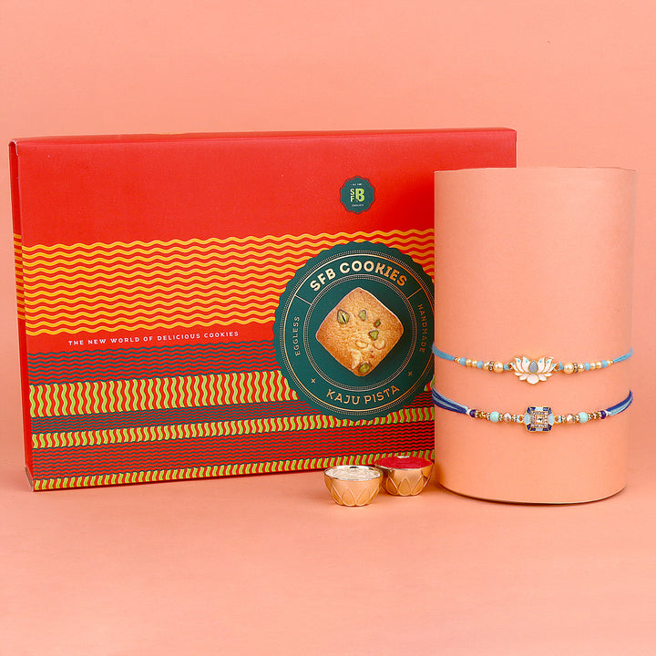 Premium Rakhi with sweets combo set for Raksha Bandhan – India’s Largest Pooja Accessories Brand – www.satvikstore.in
