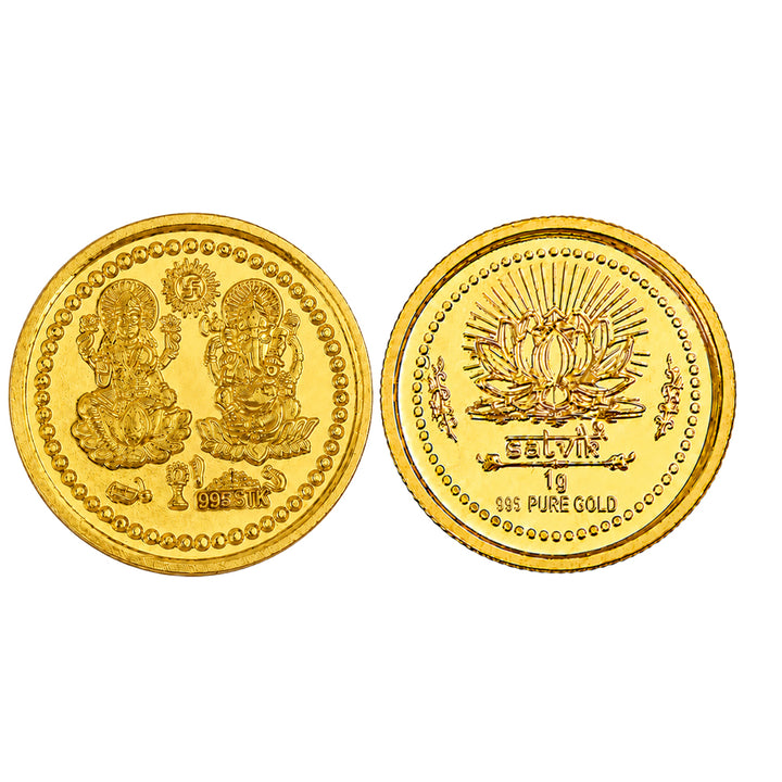 Pure 24K/995 Purity Gold Coin | India’s Largest Pooja Accessories Brand – www.satvikstore.in
