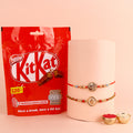 Rakhi with melting chocolates gift hamper for Raksha Bandhan. India’s Largest Pooja Accessories Brand – www.satvikstore.in
