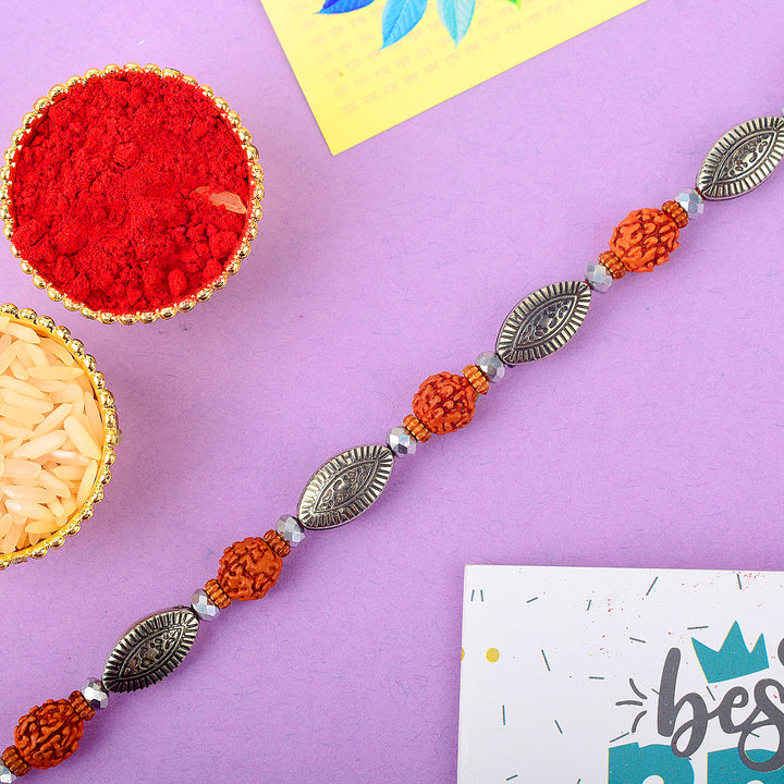 Rudraksha Rakhi Online | India’s Largest Pooja Accessories Brand – www.satvikstore.in