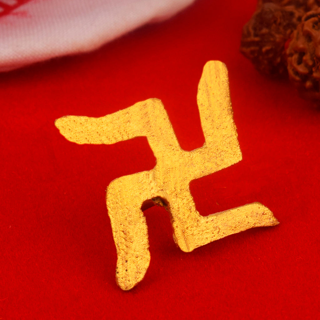 Swastika Tilak Stamp Deity Ornament, beautifully crafted to represent auspiciousness and divine blessings, used for marking tilak during religious ceremonies and rituals. India’s Largest Pooja Accessories Brand – www.satvikstore.in 