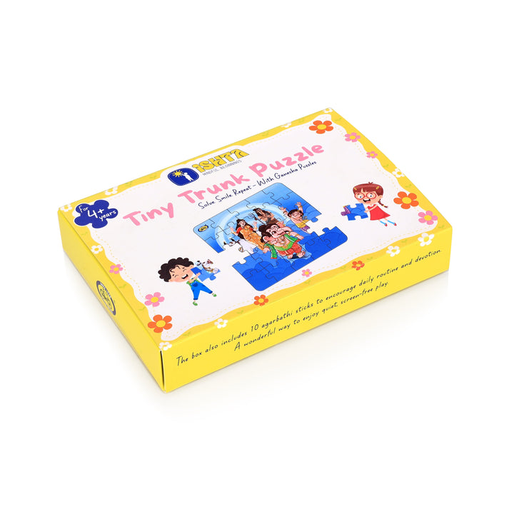 Ganesha with Family Jigsaw Puzzle for Kids