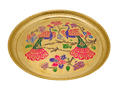 Decorative Brass Peacock Thali Puja Store Online Pooja Items Online Puja Samagri Pooja Store near me www.satvikstore.in